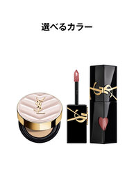 ラディアント タッチ グロウパクト＜ミニ＞＆YSL ザ インクス ヴィニルクリーム セット