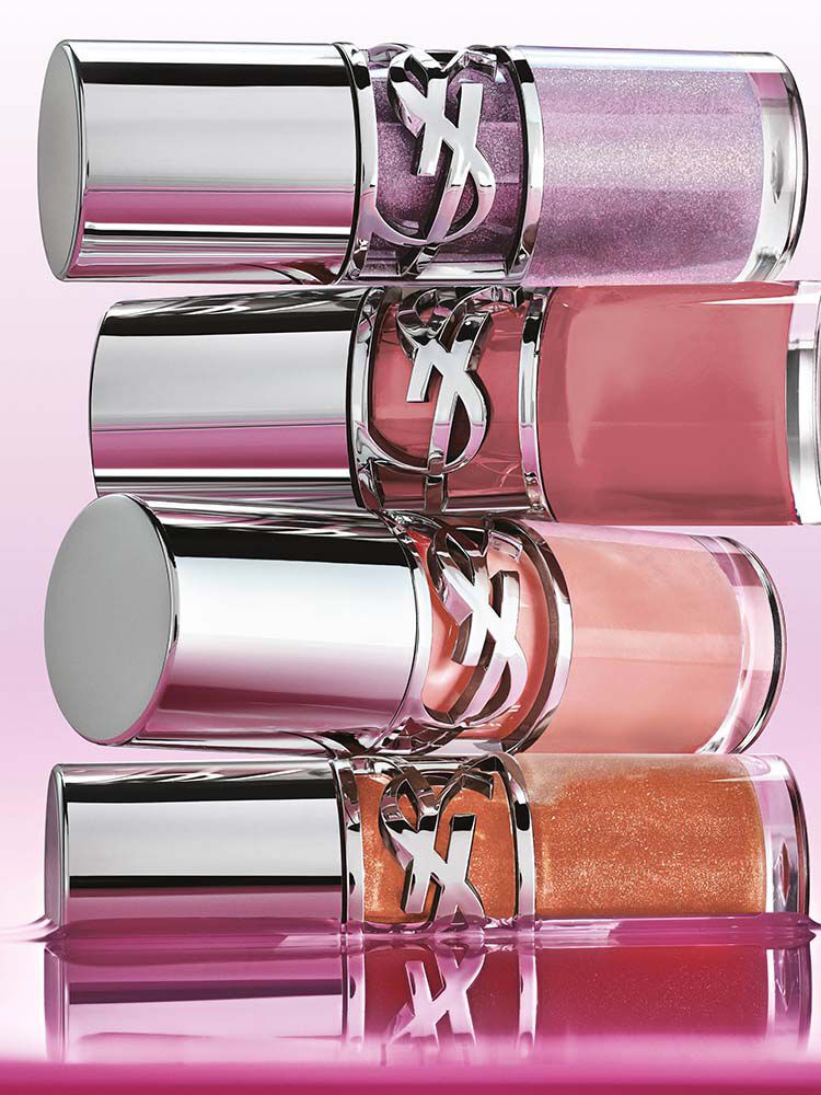 YSL ルージュヴォリュプテリップスティック ピンク パープル セット YSL ラブシャイングロスとリップスティックのギフトセット|イヴ・サン
