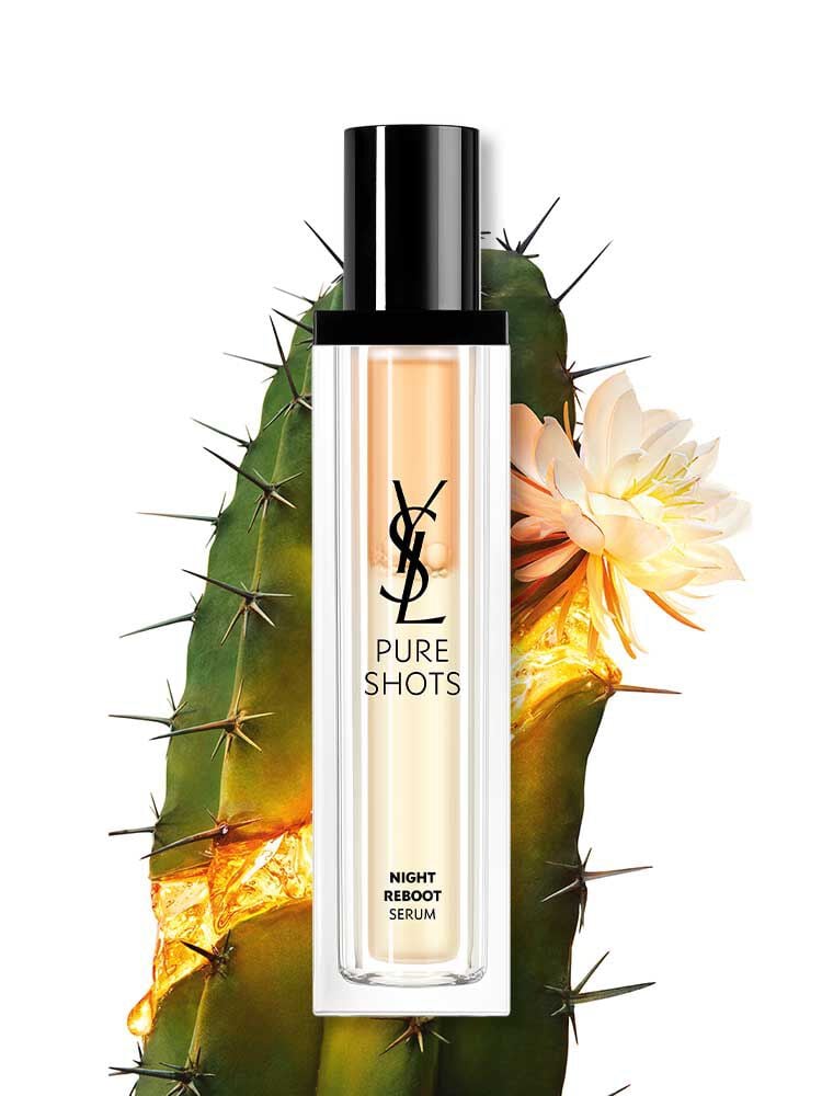 YSL No.1美容液「ピュアショット ナイト リチャージセラム」｜イヴ・サンローラン・ボーテ公式