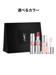 YSL ラブシャイン グロスプランパー & YSL ラブシャイン リップスティック ギフトセット