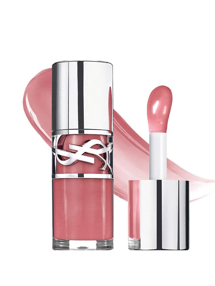 YSL ピンク トレーナー イヴサンローラン YVES SAINT LAURENT YSL イヴサンローラン ハイネック ニット