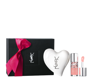 ケアクラッシュ セラムクリーム & YSL ラブシャイン グロスプランパー ギフトセット