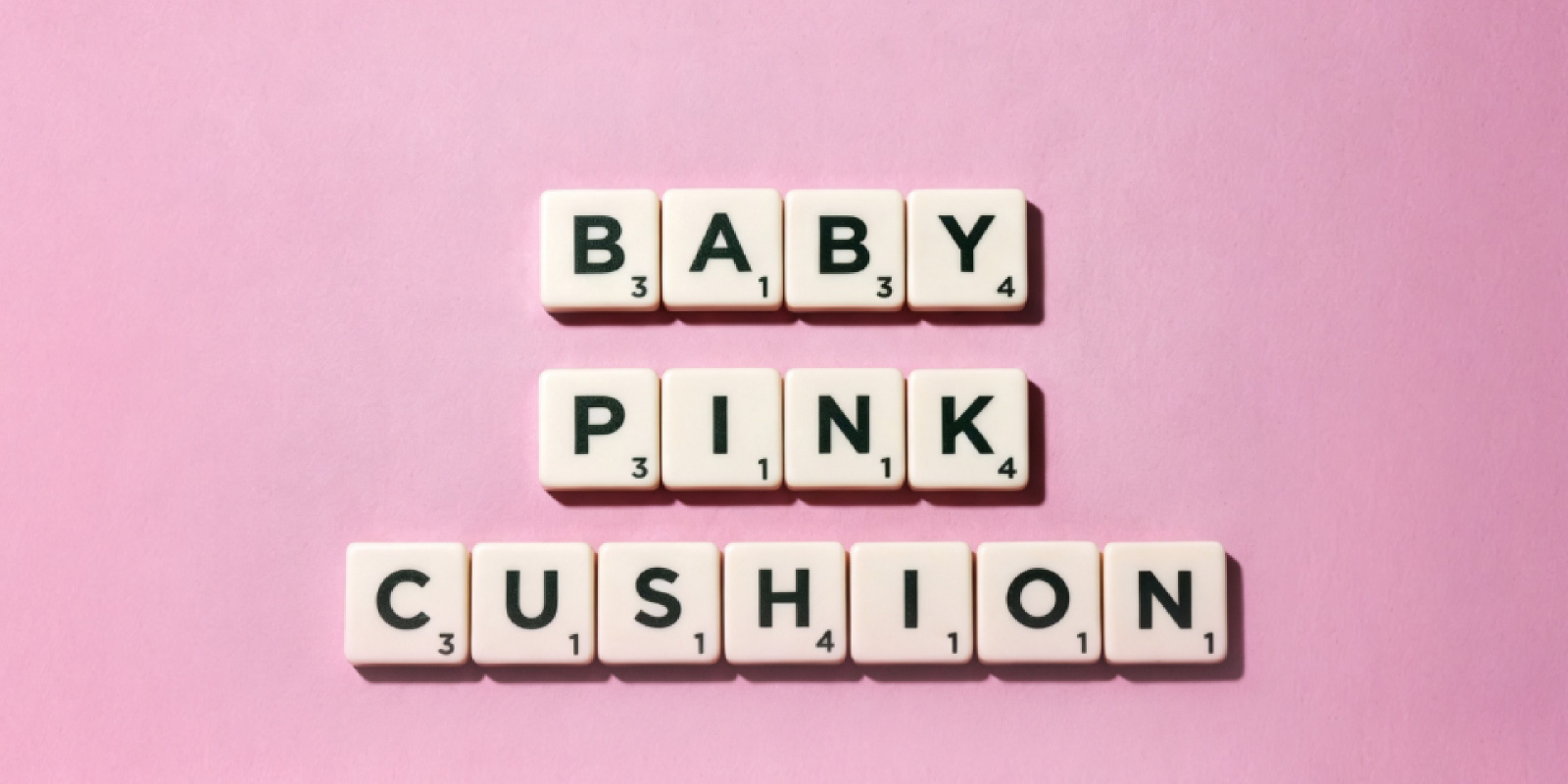 BABY PINK CUSHION