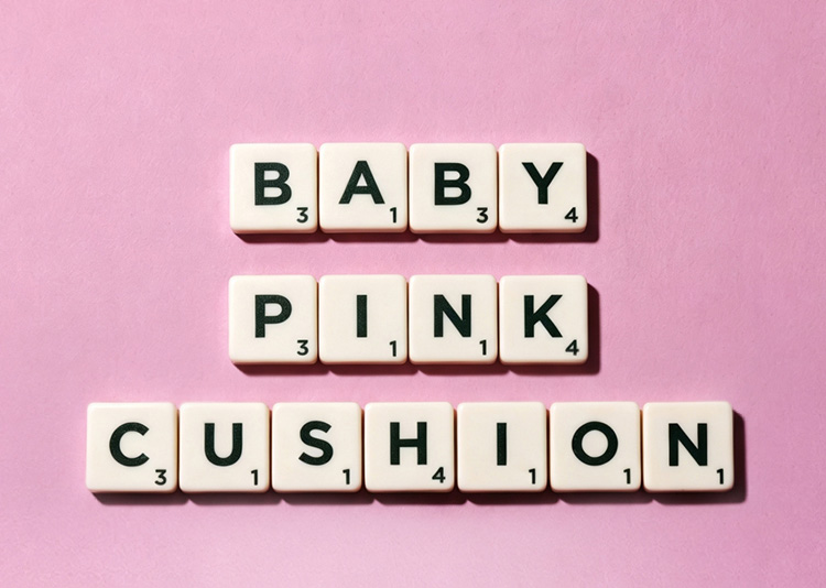 BABY PINK CUSHION